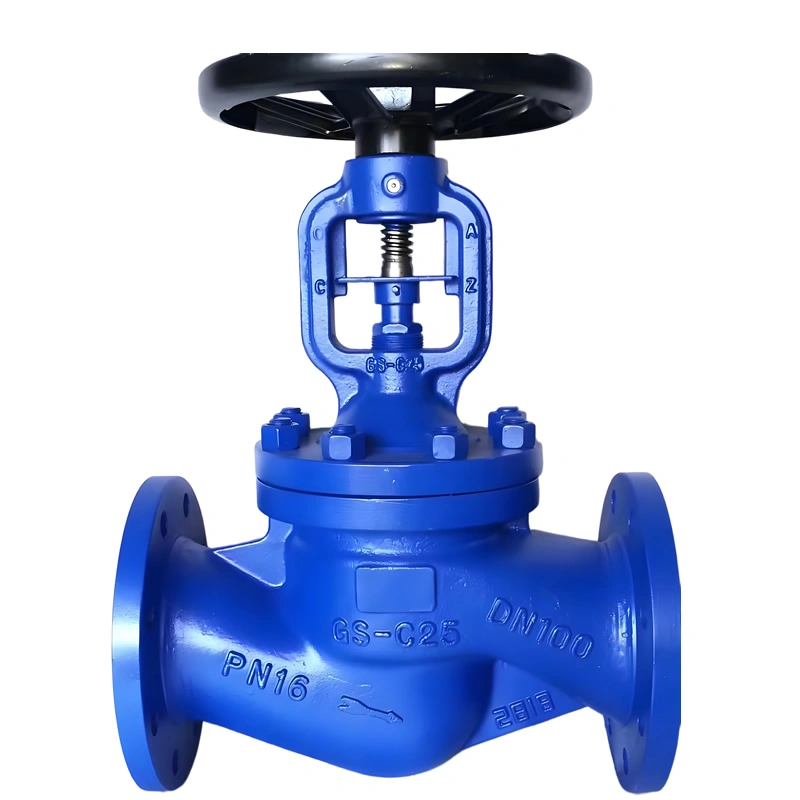 1/2″~24″ DIN API Bellow Sealed Toxic Liquid & Industrial Globe Valve  