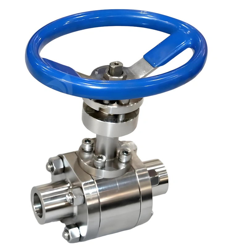 ASTM F304L/F316L Stainless Steel Low-Temperature Forged Butt Welding Floating Ball Valve