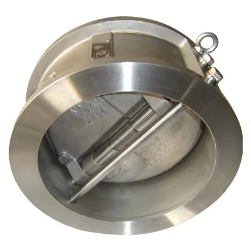 DN150 PN16 DIN Double Disc Wafer Spring Check Valve