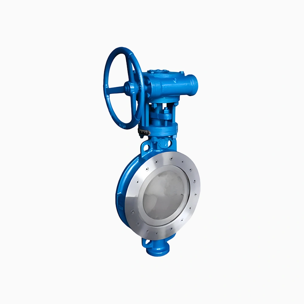 Double-Eccentric Wafer-Type Butterfly Valve