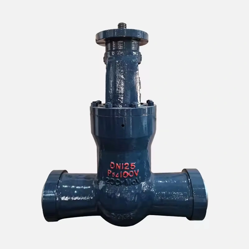  High Temperature and Pressure Electric Power Station Gate Valve Self-Sealing Welded Gate Valve