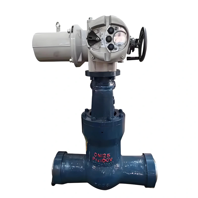  High Temperature and Pressure Electric Power Station Gate Valve Self-Sealing Welded Gate Valve