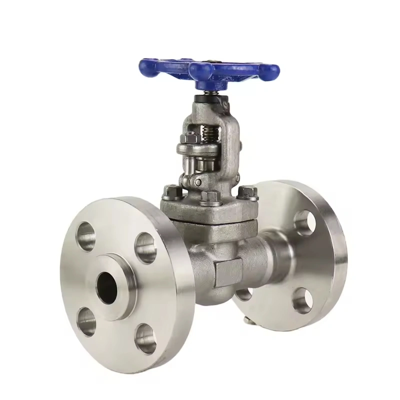 High Quality Flanged Manual Stainless Steel Forged Globe Valve