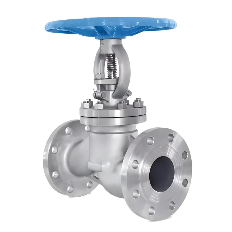 High Temperature High Pressure Resistance Manual Valve Stainless Steel Flange Globe Valve