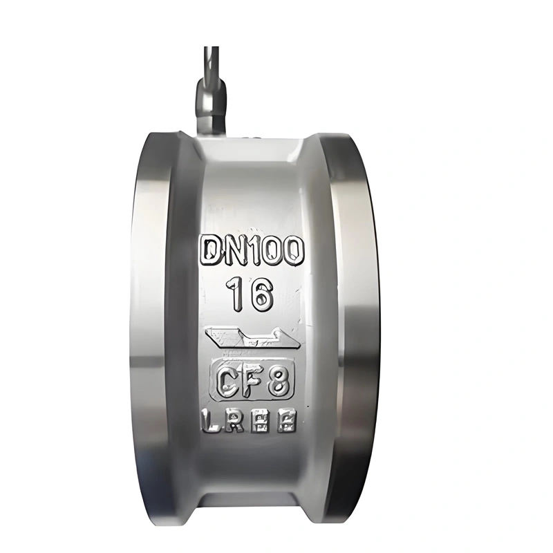 PN16 Wafer Type Metal Seated Stainless Steel 304 316 Manual Check Valve