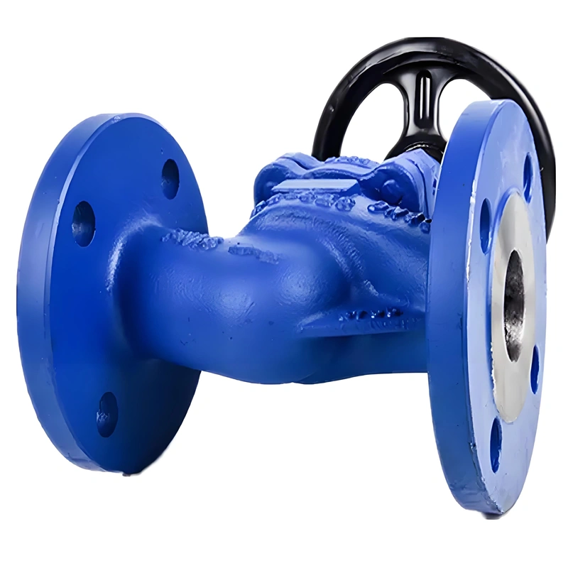 PN40 Wcb Flanged DIN 3356 Standard Bellow Seal Bonnet Globe Valve