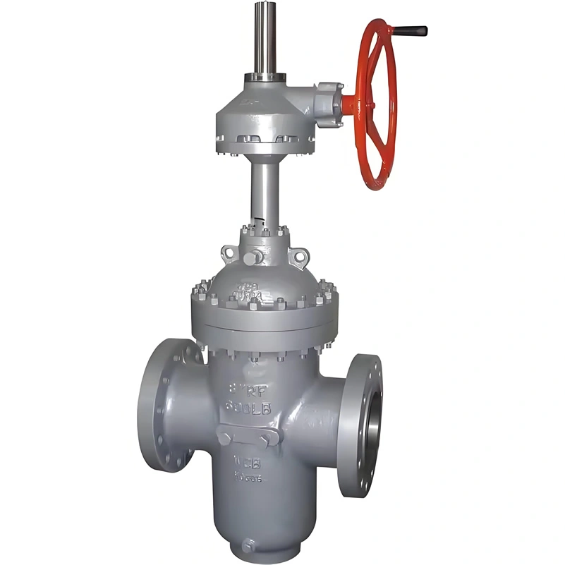 WCB Pneumatic Actuator Air Operated Flat Plate Parallel Slide Slab Gate Valve